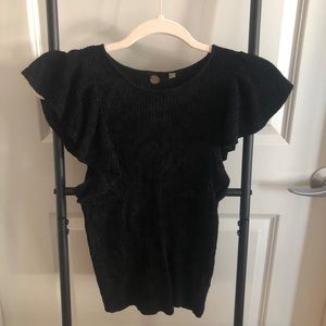 Free People Ribbed Blouse